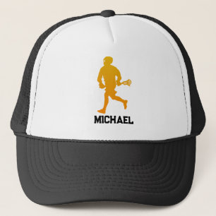 Personalised Lacrosse Name Trucker Hat