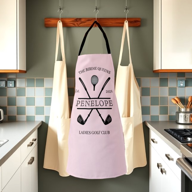 Personalised Ladies Golf Club Name Apron (Creator Uploaded)