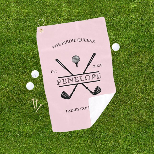 Personalised Ladies Golf Club Name Towel (Creator Uploaded)
