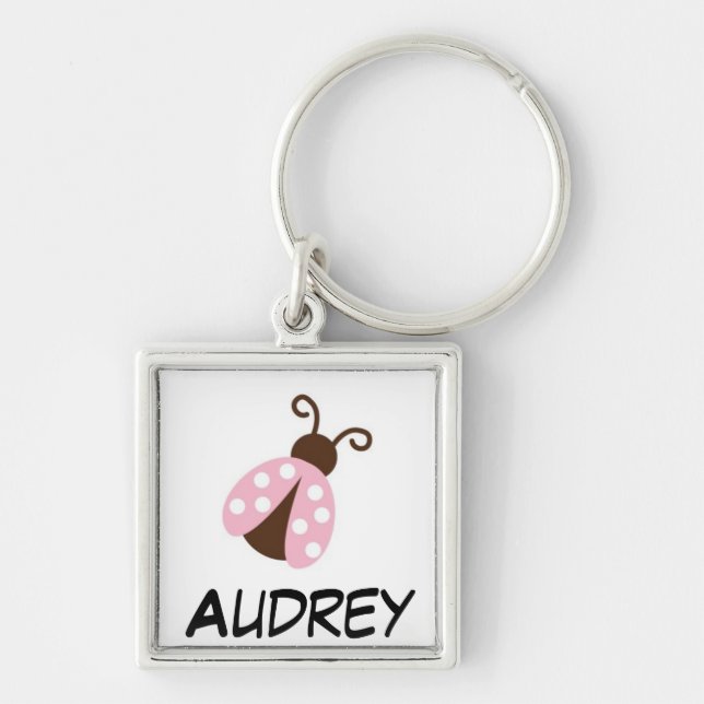 Personalised Ladybug Keychain (Front)