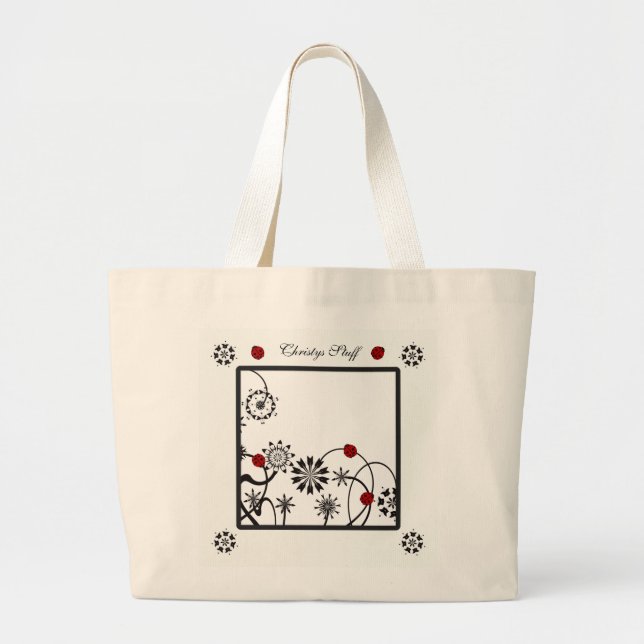 Personalised Ladybug Tote Bag (Front)