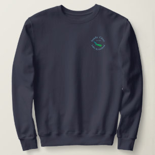 Personalised Lake Arrowhead map date established  Sweatshirt
