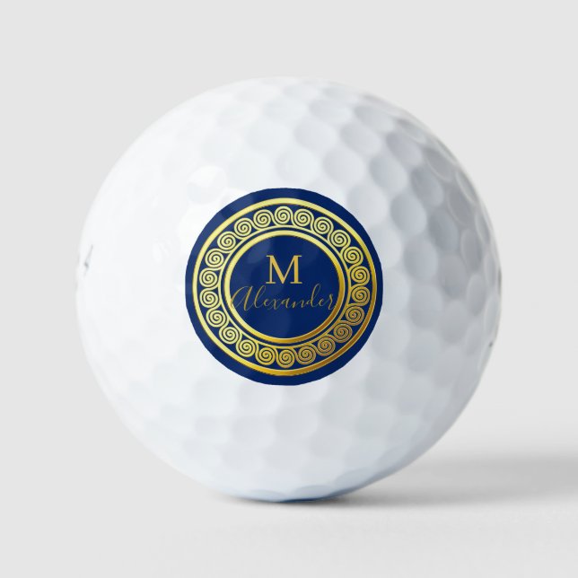 Personalised Lake Arrowhead Map Golf balls (Front)