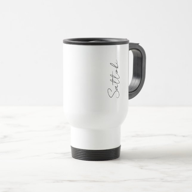 Personalised Large Name 40oz Insulated mug (Front Right)