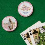 Personalised Las Vegas Wedding Favour Poker Chips<br><div class="desc">Personalised Las Vegas Wedding Favour Poker Chips</div>