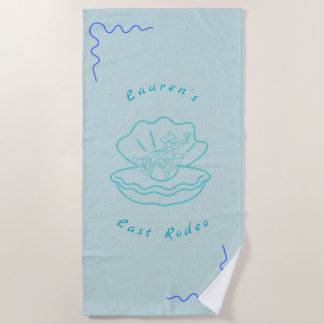 Personalised “Last Rodeo” Beach Towel