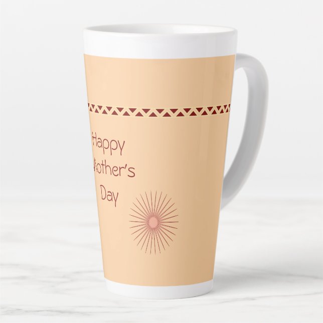 "Personalised Latte Mug Gift" (Right Angle)