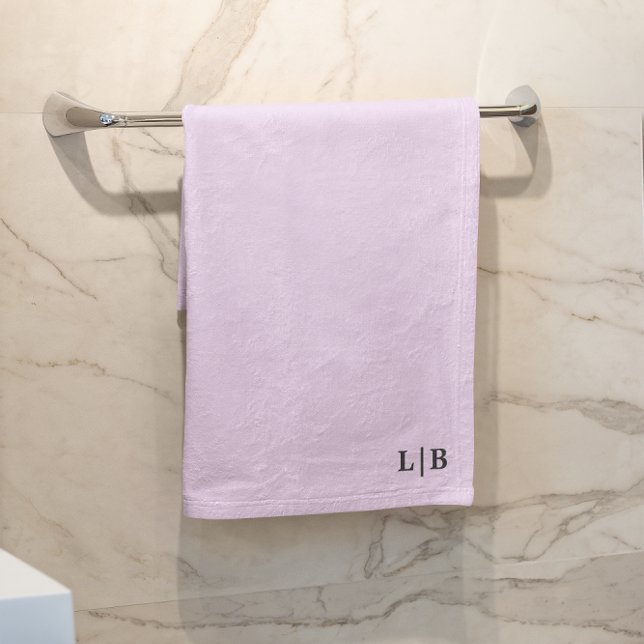 Personalised Lavender Bath Towel Set (Creator Uploaded)