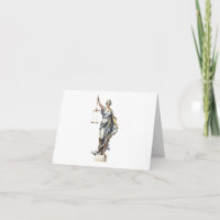 Personalised Law School Graduation Lady Justice