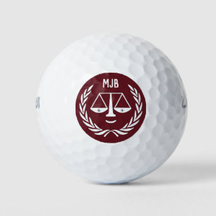 Personalised Lawyer Gift Golf Balls