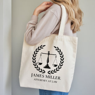 Personalised Lawyer Tote Bag Gift for Attorney