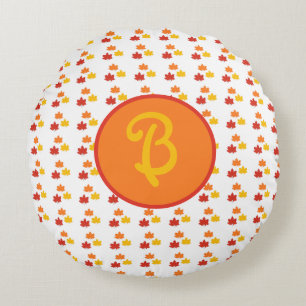 Personalised Leaf/halloween/Autumn  Throw Pillow