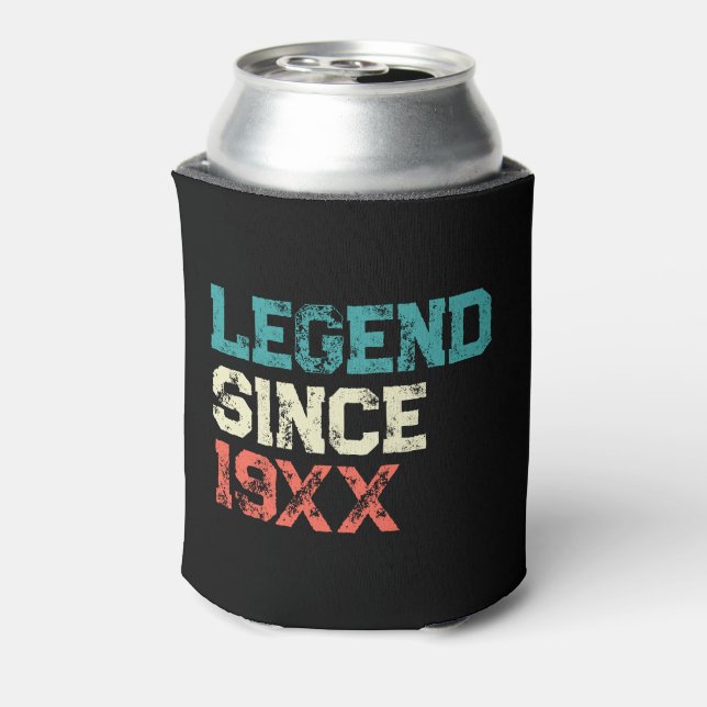 Personalised Legend Birthday Can Cooler (Can Back)