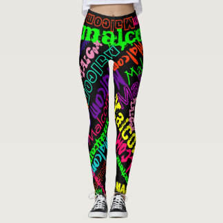 Personalised Leggings Custom Name