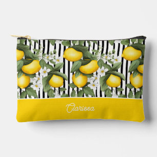 Personalised Lemon Accessory Pouch