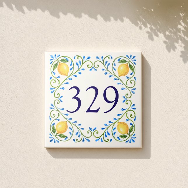Personalised Lemon Design Tile (Creator Uploaded)