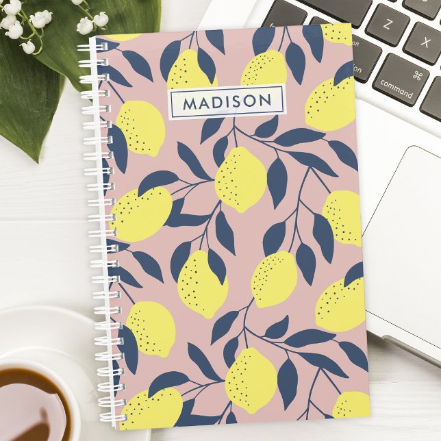 Personalised Lemon & Leaf Planner (Creator Uploaded)
