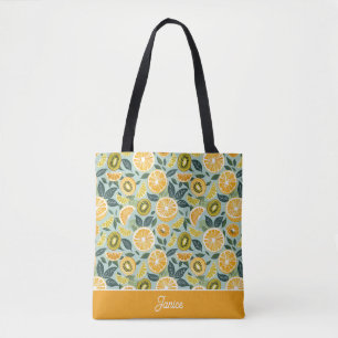 Personalised Lemon Tote Bag