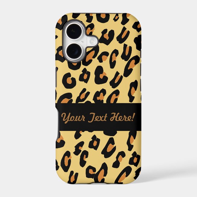 Personalised Leopard Skin Pattern (Back)