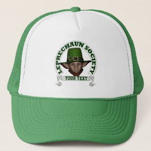 Personalised leprechaun society St Patrick's day Trucker Hat