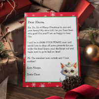 Personalised Letter from Santa Claus