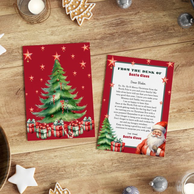 Personalised letter from Santa Claus  Invitation (Creator Uploaded)