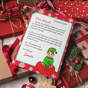 Personalised Letter from Santa for Children
