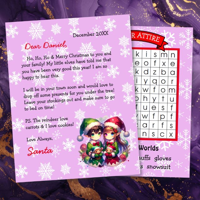 Personalised Letter from Santa for Children (Creator Uploaded)
