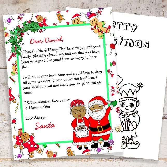 Personalised Letter from Santa for Children (Creator Uploaded)