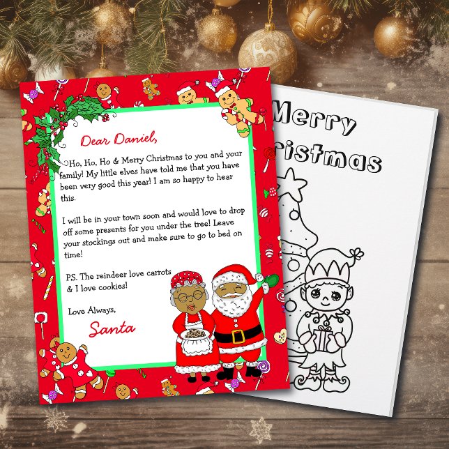Personalised Letter from Santa for Children (Creator Uploaded)