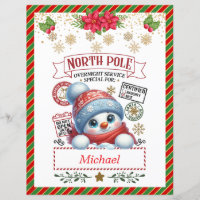 Personalised Letter from Santa For Kids Gifs