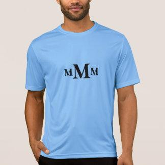Personalised Letter "M" Monogram Template T-Shirt