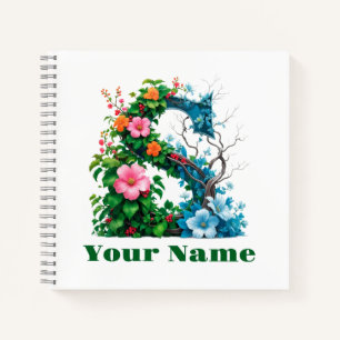 Personalised Letter S Notebook