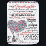 Personalised Letter To My Granddaughter From Gran Baby Blanket<br><div class="desc">Personalised Letter To My Granddaughter From Grandma</div>