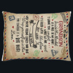 Personalised Letter To My GrandSon, Birthday Gift Pet Bed<br><div class="desc">Personalised Letter To My GrandSon,  Birthday Gift</div>