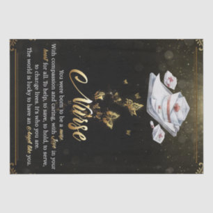 Personalised Letter To My Nurse Tissue Paper