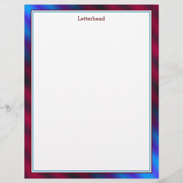 Personalised Letterhead (Front)