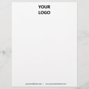 Personalised Letterhead Your Logo Email Website