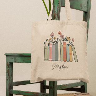 Personalised Library Book Bag Gift for Reader