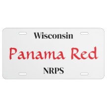 Personalised License Plate