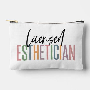 Personalised Licensed Aesthetician Cosmetologist Accessory Pouch