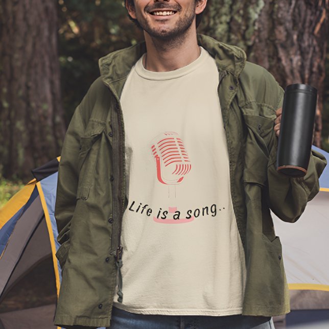 Personalised Life is a Song tee (Creator Uploaded)