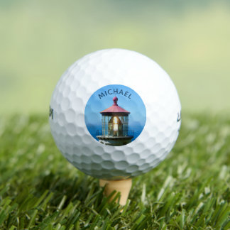 Personalised Lighthouse Golf Balls