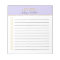 Personalised Lilac and Gold To Do List Checklist