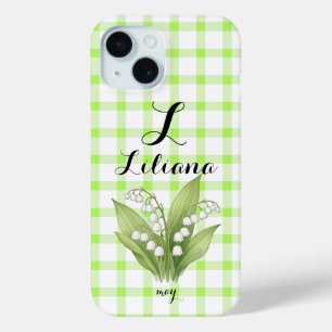 Personalised Lily of the Valley Name Phone Case