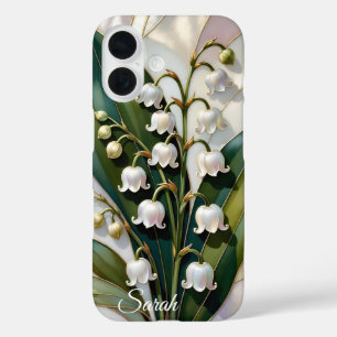 Personalised Lily of the Valley Phone Case