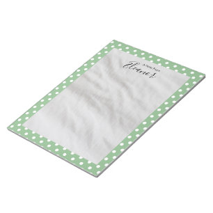 Personalised Lined Notepad