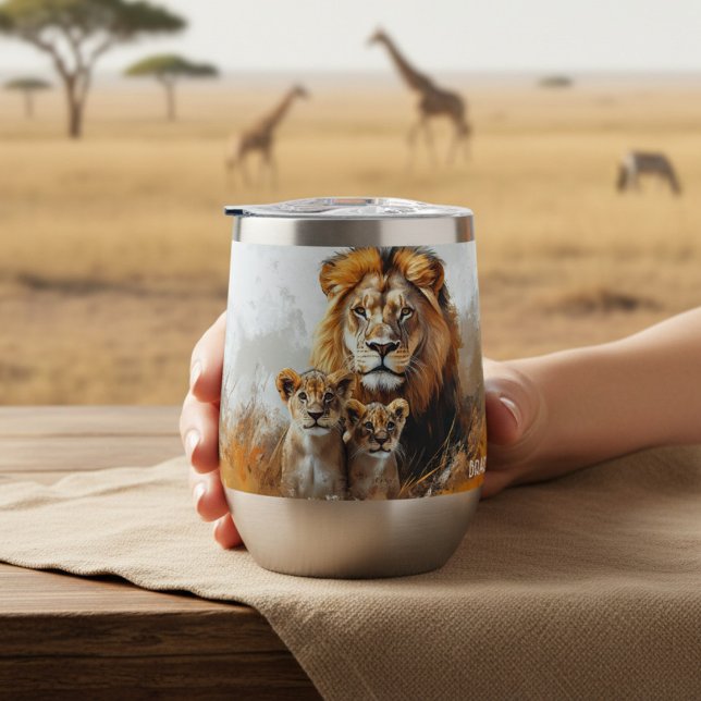 Personalised Lion Cubs Safari Name Gift (Creator Uploaded)