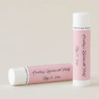 Personalised Lip Balms
