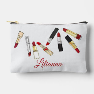 Personalised Lip Sticks Accessory Pouch
